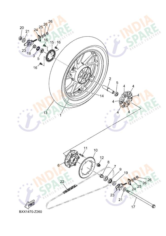 REAR WHEEL